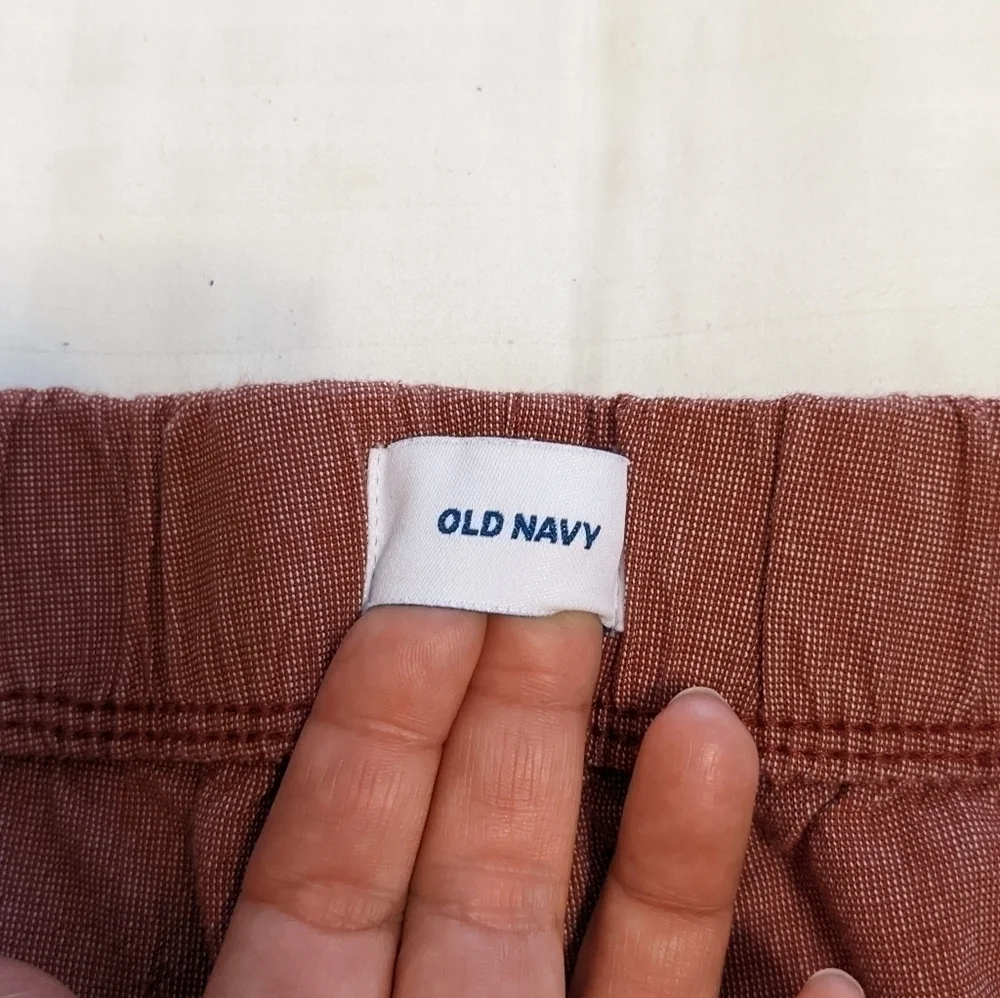 OLD Navy elastic waist textured jogger shorts size XXL (18)